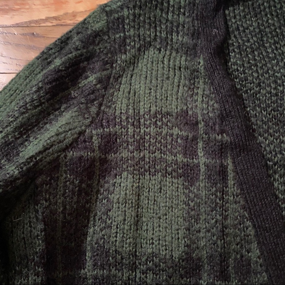 Torrid Green & Black Plaid Open Front Cardigan (1) - Picture 10 of 12